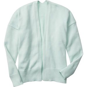 Gap Open front sweater jersey NWT mint green small